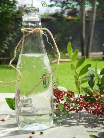 Agua solarizada, sanación natural.